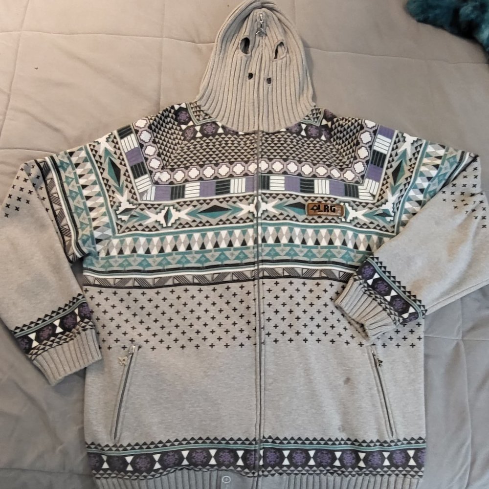 LRG zip up hoodie